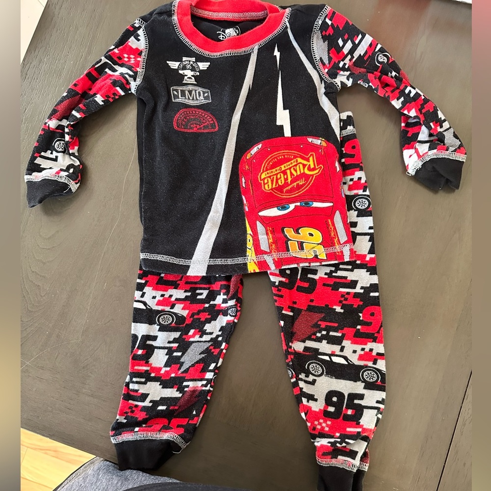 Lightning McQueen Pajama Set